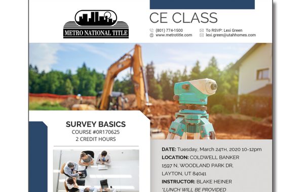 CE Class Flyer