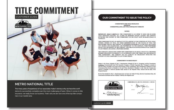 Title Commitment Book